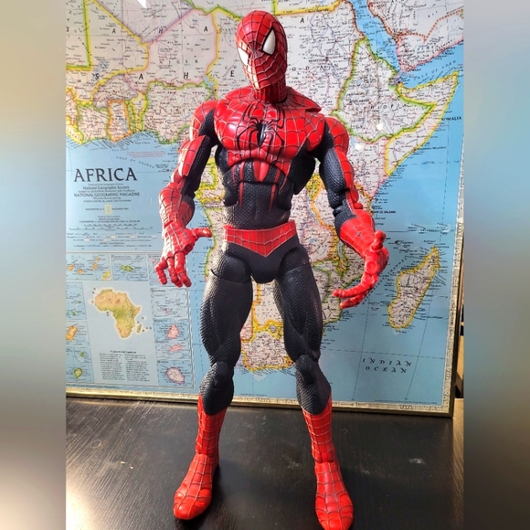 2003 Marvel Spider-Man 2 18" Rare Action Figure - Picture 1 of 5